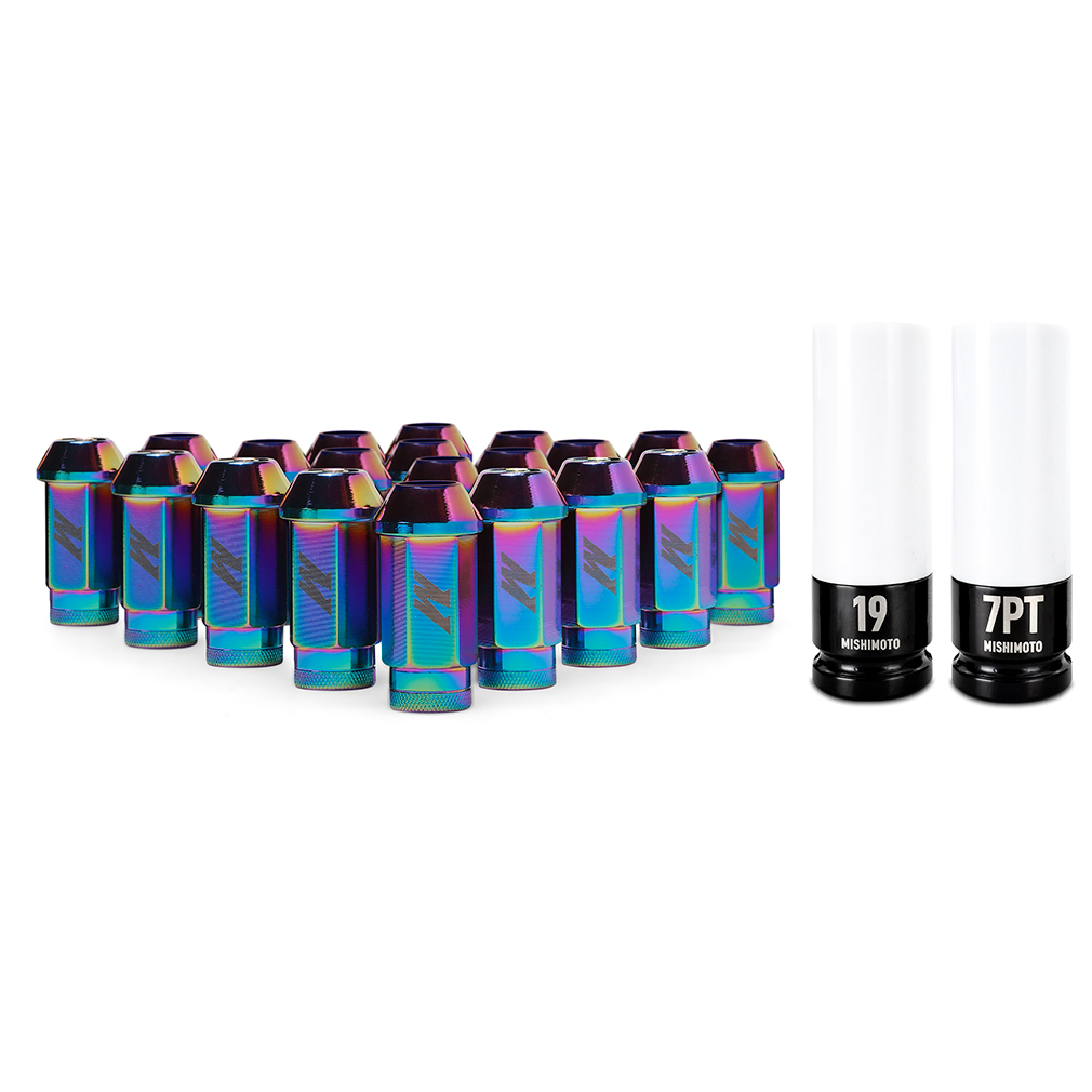 Mishimoto — Mishimoto Aluminum Locking Lug Nuts 1/2 X 20 23pc Set Neo Chrome
Wheel Lug Nut - view 9